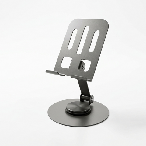 360° Rotating Desktop Bracket  Universal Stand for Phones & Tablets (4.7"–13")
